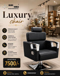 Salon chair black