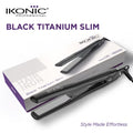 Ikonic profissonal  black titanium slim