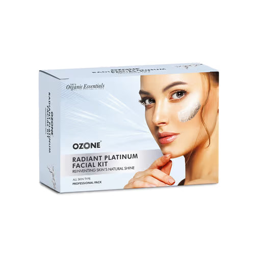 Ozone radiant platinum facial kit