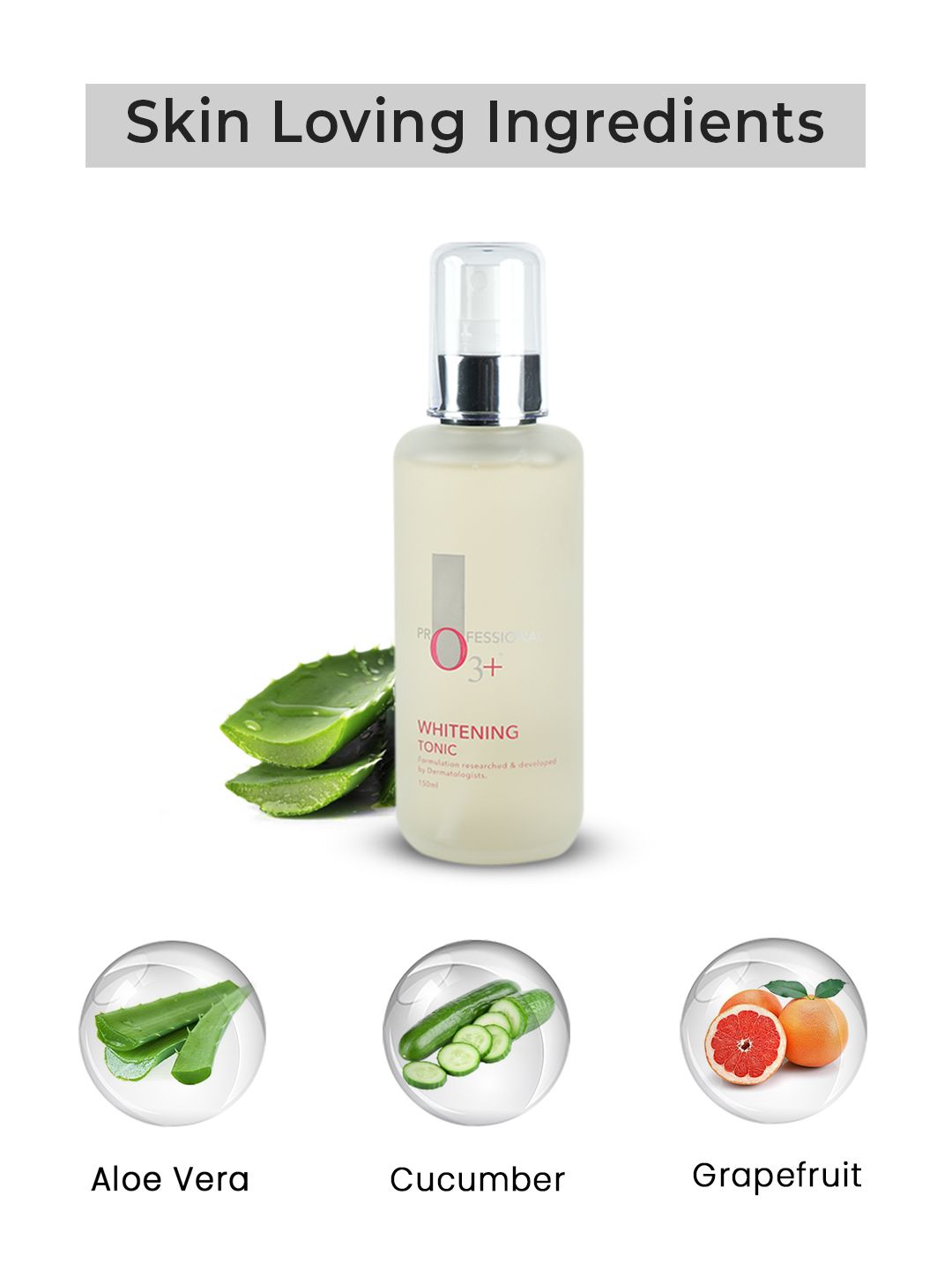 O3 whitening tonic