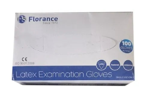 Florance nitrate & powder free gloves