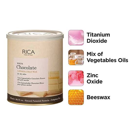 Rica white choclate wax