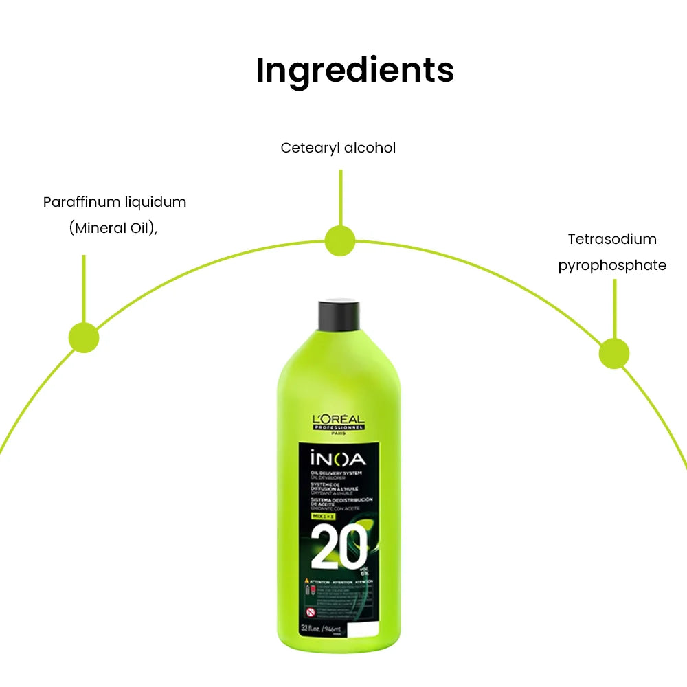 Loreal Inoa Oxydant Developer 6% 20Vol Ammonia Free 1000ML