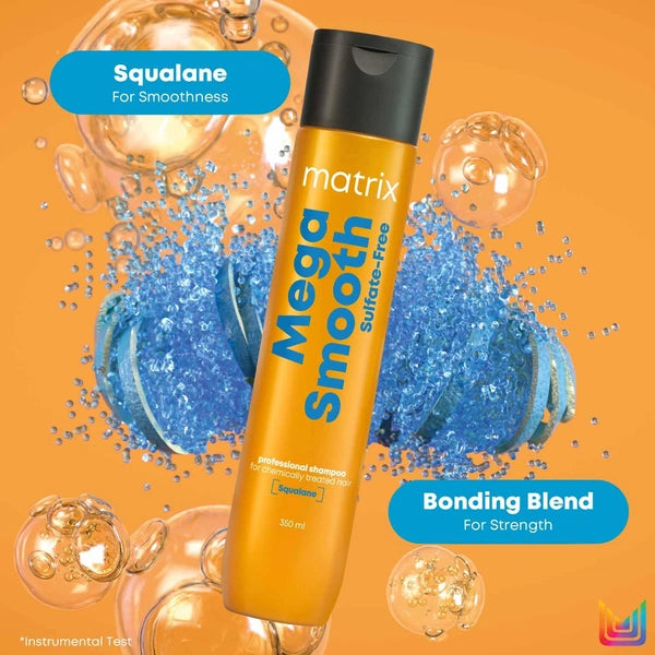 Matrix mega smooth ( Amonia acid + Shea butter) shampoo 350ml