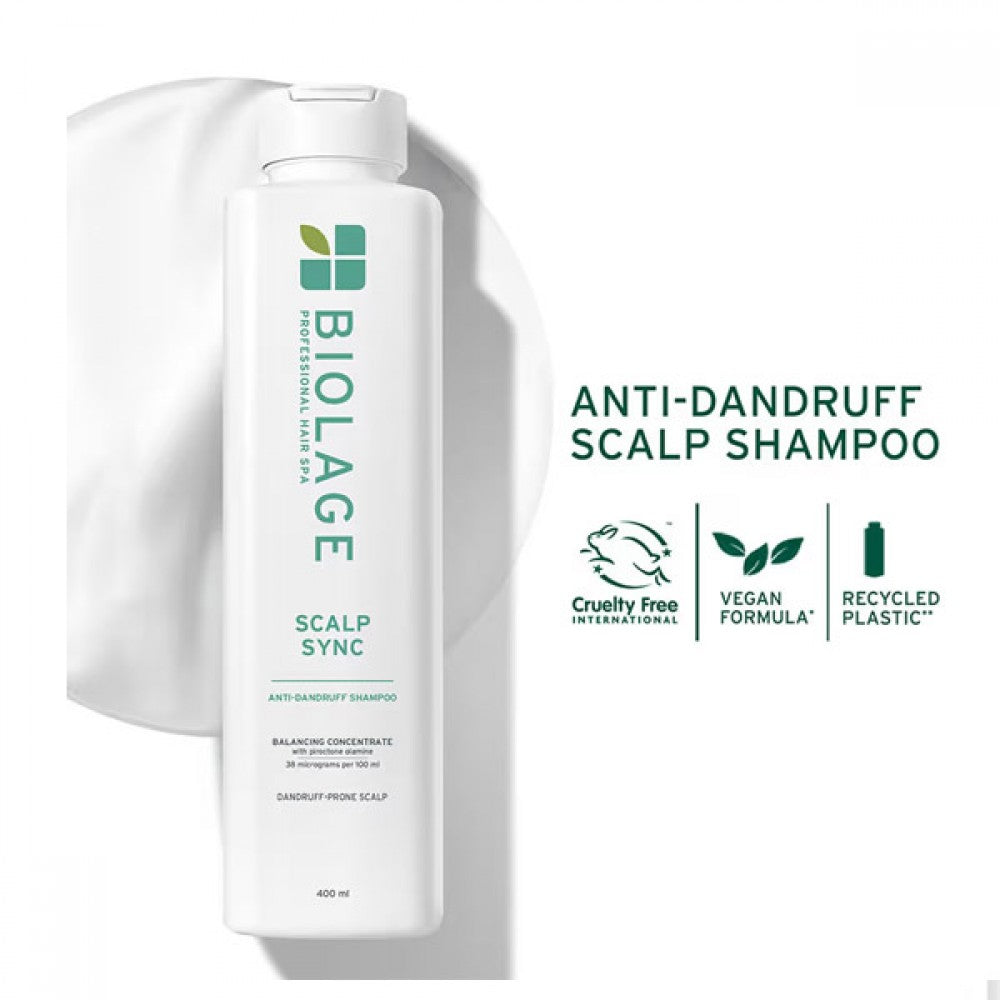 BIOLAGE SCALP SYNC ANTI DANDRUFF SHAMPOO 400ML