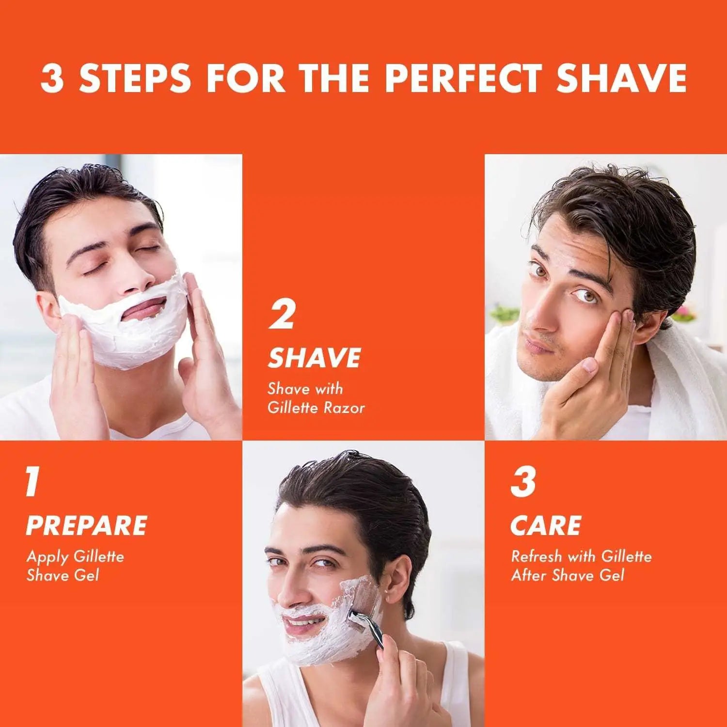 Gillette pro ICE COOL after shave splash