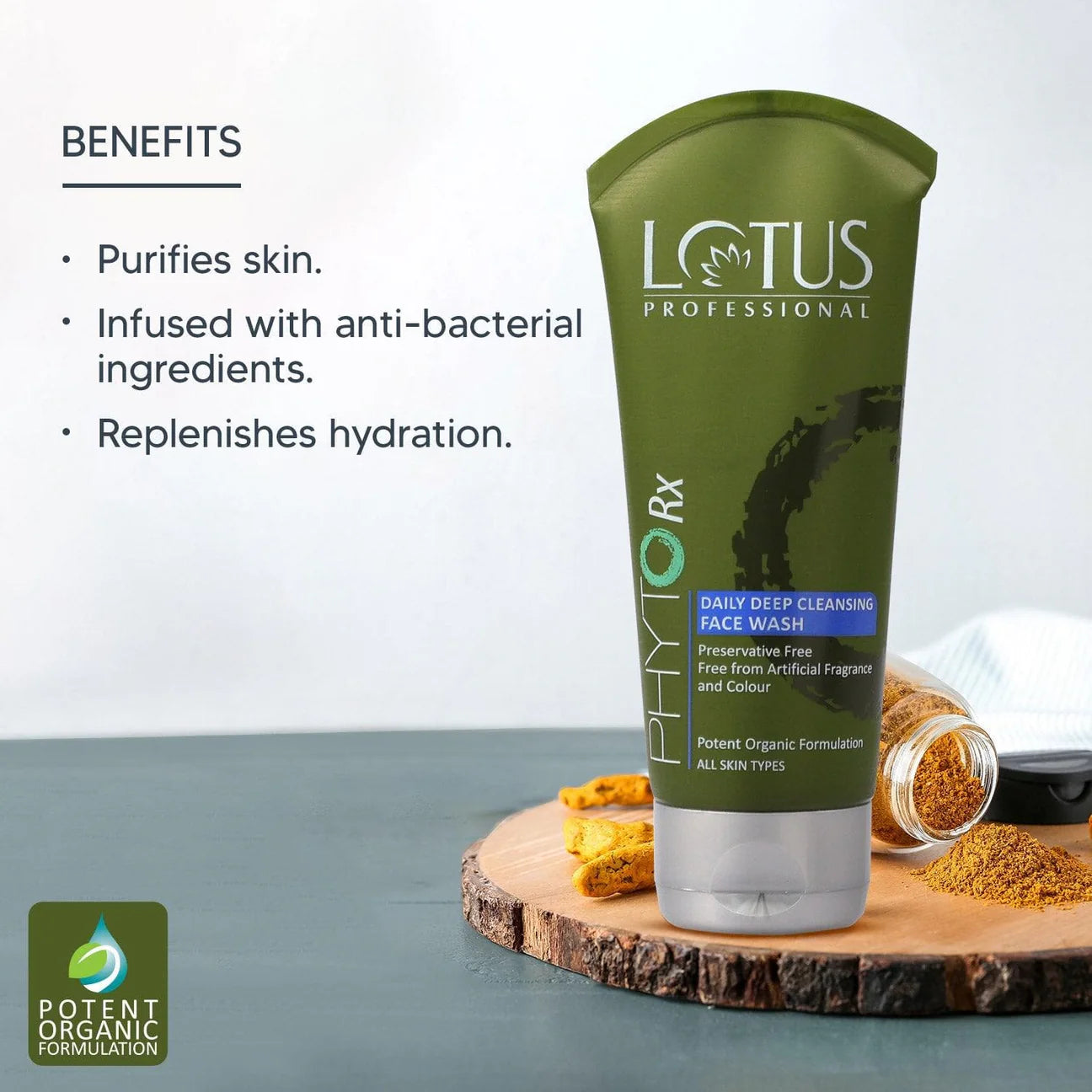 Lotus professional PHYTORx deep pore face wash 80g