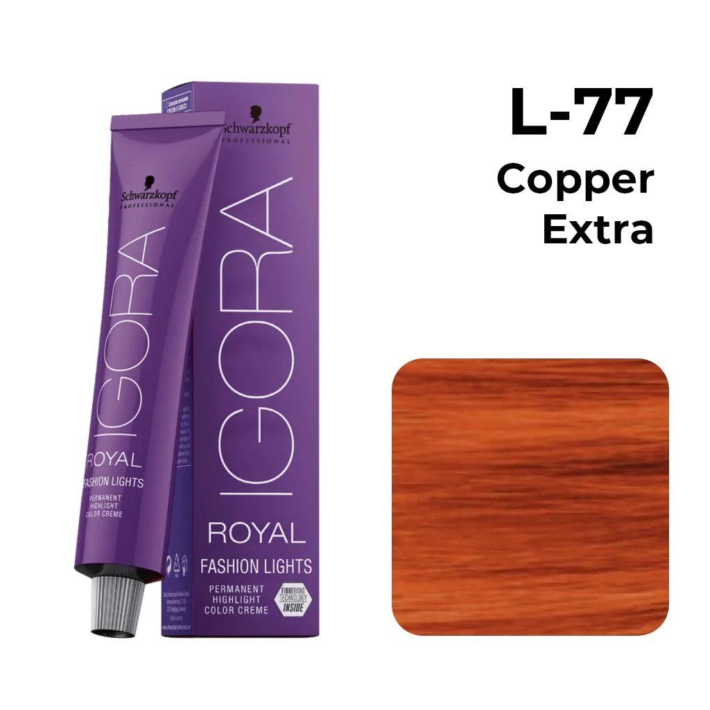 SCH IGORA royal fashion lights L-77 hair color