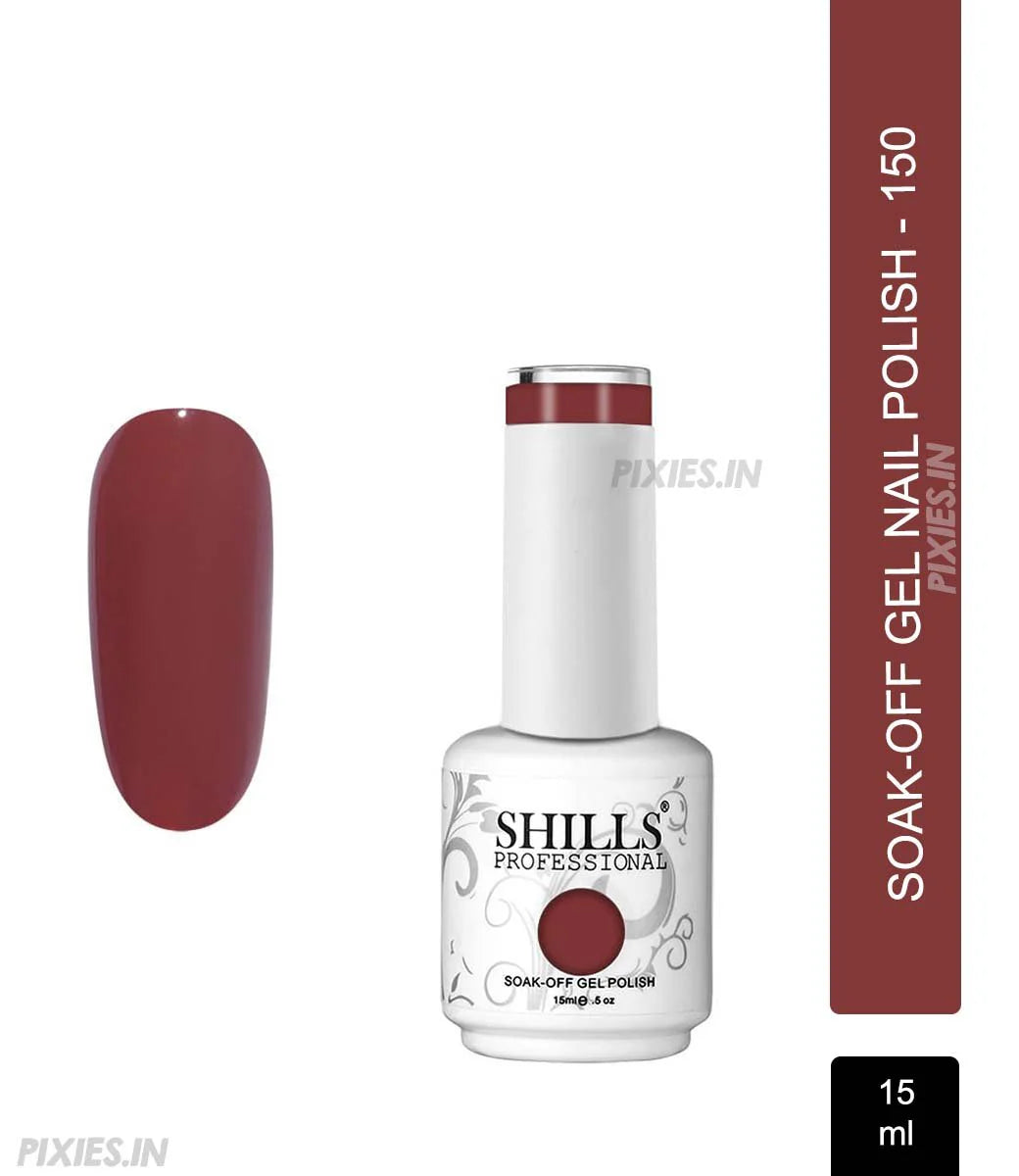 Shills soak off transparent gel polish
