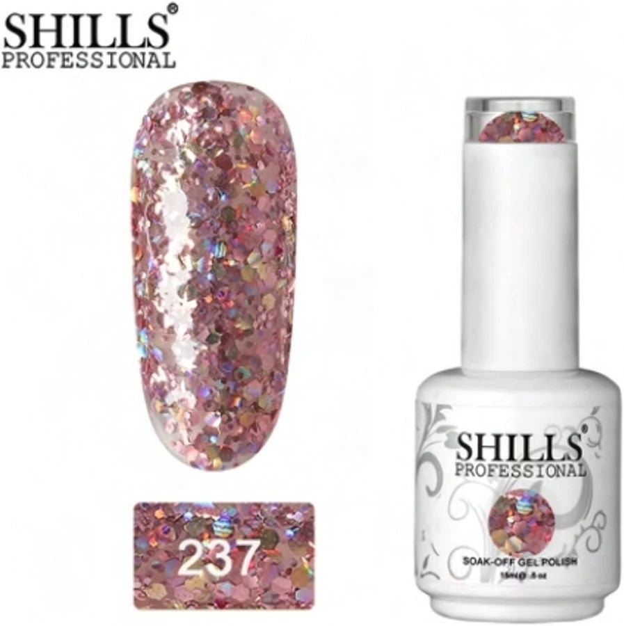 Shills soak off glitter gel polish