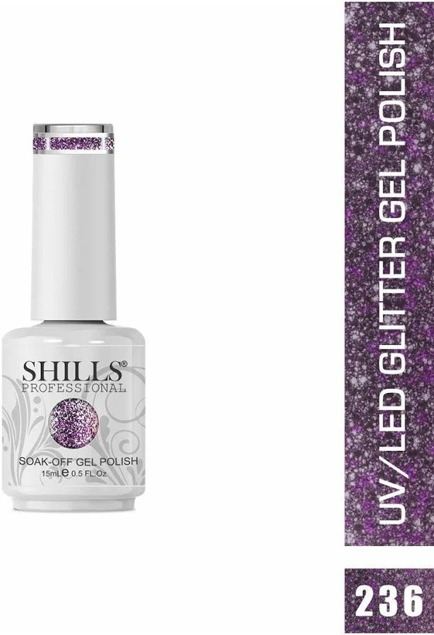 Shills soak off glitter gel polish