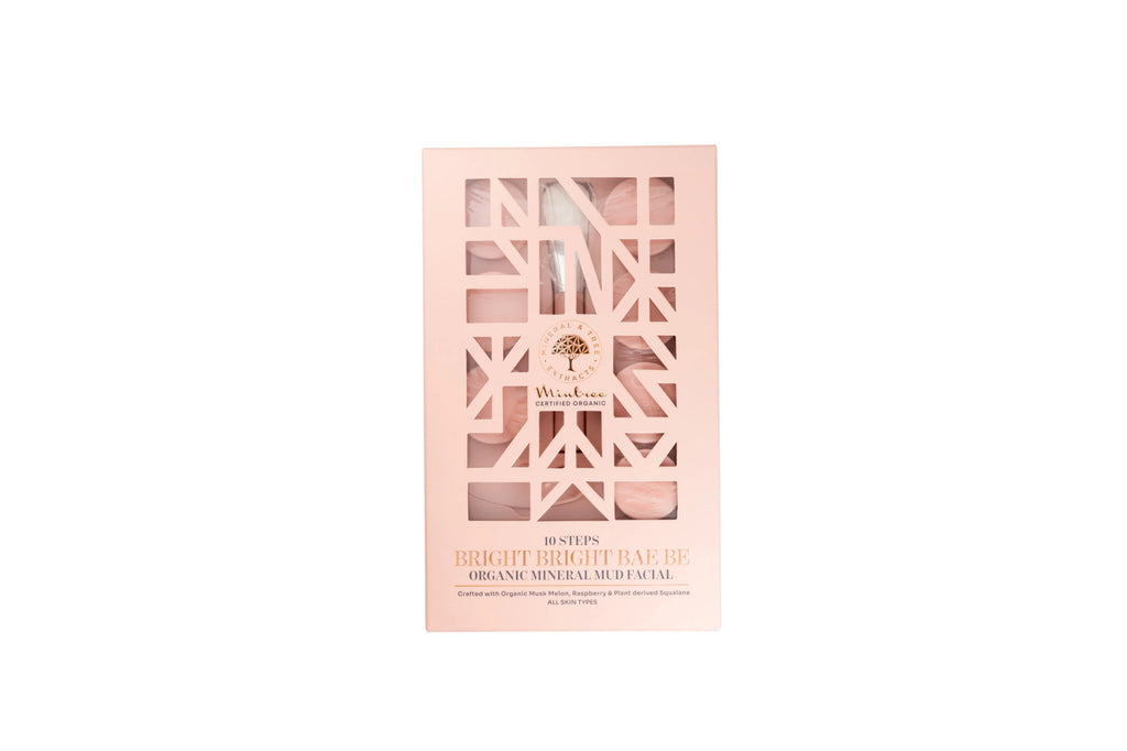 Minetree bright bright bae be organic miniral mud facial 117g
