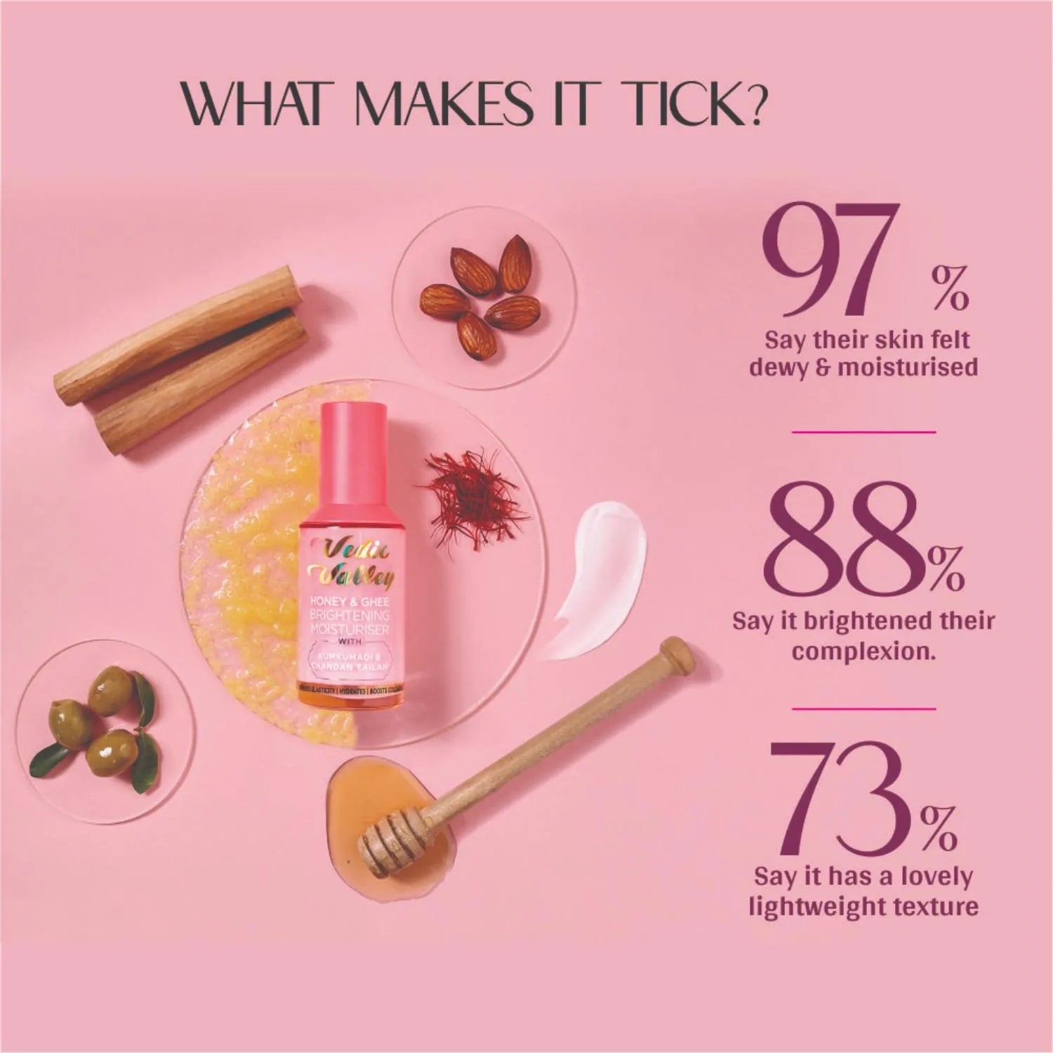 Vedic valley honey & ghee brightning moisturiser 50g