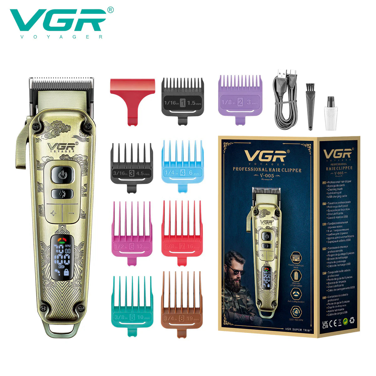 VGR V-005 hair clipper
